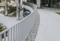 Metal railings