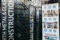 Metal frame doors