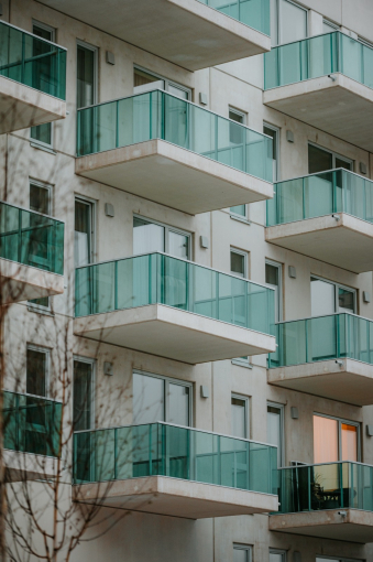 Glass railings