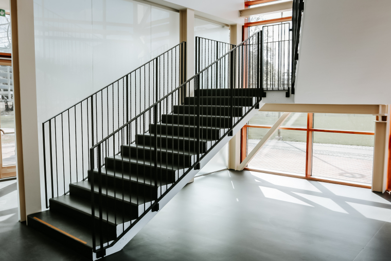 Metal railings 
